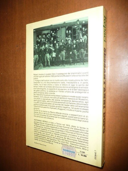 SESSANT'ANNI DOPO ANTONINO REPACI 1982 STORIA MARCIA SU ROMA FASCISMO …