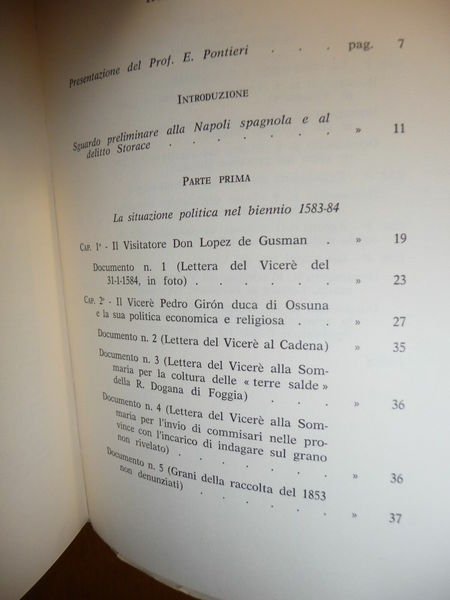 IL MOTO NAPOLETANO DEL 1585 E IL DELITTO STORACE MICHELANGELO …