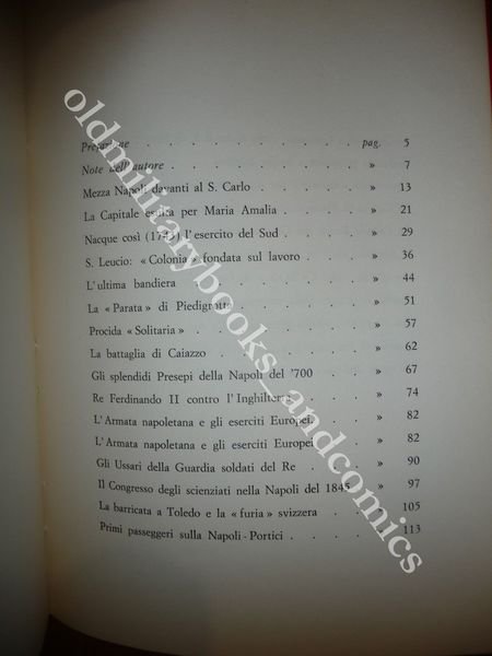 NAPOLI BORBONICA VICENDE ANEDDOTI E VERITA STORICHE ANTONIO SCOTTI UNIFORMI