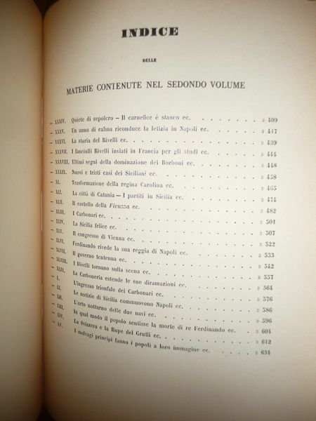 STORIE SEGRETE O MISTERI DELLA VITA INTIMA DEI BORBONI DI …