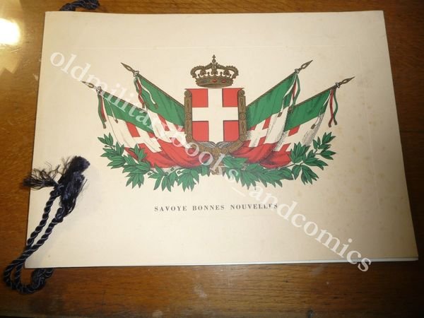 CALENDARIO SAVOYE BONNES NOUVELLES 1963 UNIONE MONARCHICA ITALIANA PERFETTO