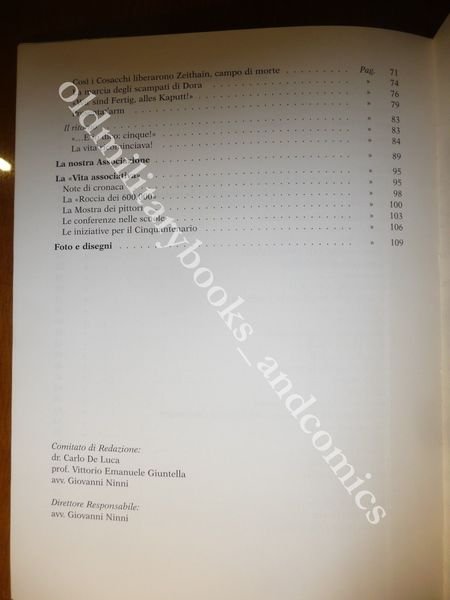 NEL CINQUANTENARIO DELLA LIBERAZIONE 1945-1995 ASS. NAZIONALE EX INTERNATI ROMA
