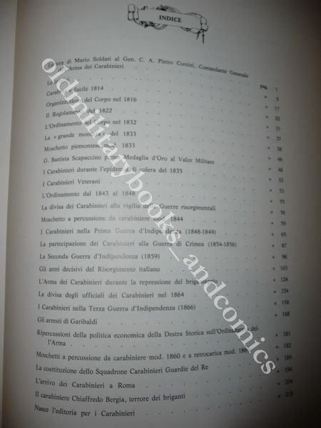 I CARABINIERI 1814-1980 PAOLO DI PAOLO MONUMENTALE OPERA SULL'ARMA DALLE …