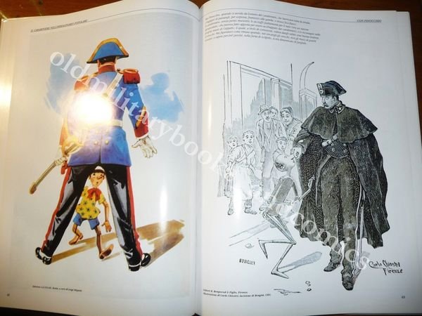 IL CARABINIERE NELL'IMMAGINARIO POPOLARE PINOCCHIO PUPI RIVISTE DELITTI PERFETTO