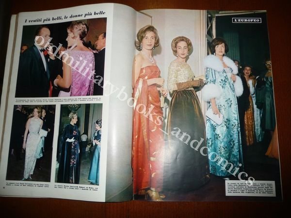 LA SCALA 1960 DEBBIE REYNOLDS DE GAULLE ALGERIA SIMONE SIGNORET …