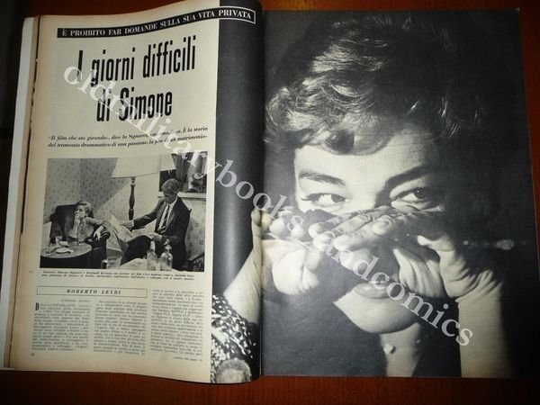 LA SCALA 1960 DEBBIE REYNOLDS DE GAULLE ALGERIA SIMONE SIGNORET …