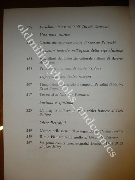 PETROLINI LA MASCHERA E LA STORIA FRANCA ANGELINI IL DOMINATORE …
