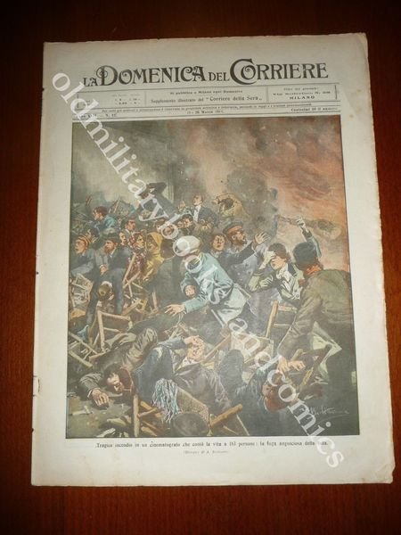 TRAGICO INCENDIO IN UN CINEMA 183 MORTI CORTEO NUZIALE ASSALITO … | Immagine Gallery 1