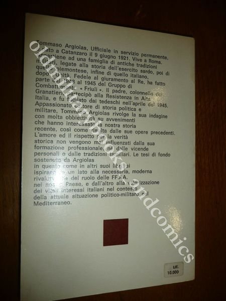 CORFU - 1923 TOMMASO ARGIOLAS L'OCCUPAZIONE DELL'ISOLA DOPO LA MORTE …