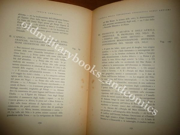 L'AFRICA NELLA CONCEZIONE GEOGRAFICA DEGLI ANTICHI BENEDETTO BONACELLI PERFETTO