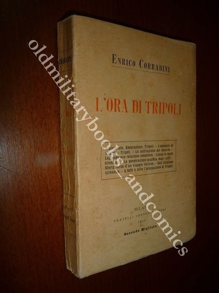 L'ORA DI TRIPOLI LIBIA TUNISI CIRENAICA GEOGRAFIA ASPETTI SOCIO ECONOMICI …