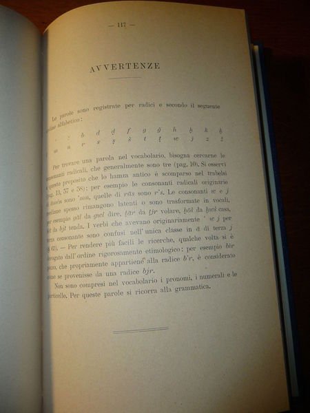 MANUALE DELL'ARABO PARLATO A TRIPOLI GRAMMATICA LETTURE E VOCABOLARIO 1912 …