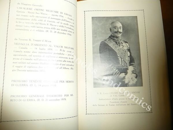 DECORATI AL VALOR MILITARE DI TORINO E PROVINCIA 1833 1933 …