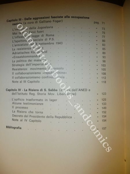 DALLO SQUADRISMO FASCISTA ALLE STRAGI DELLA RISIERA I DEPORTATI A …