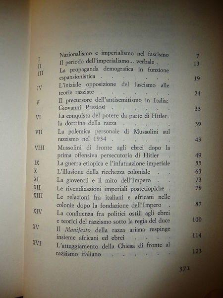 IMPERO FASCISTA AFRICANI ED EBREI LUIGI PRETI LEGGI RAZZIALI IMPERO …