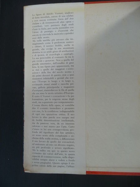 EPOCHE E MAESTRI DELL'ARTE ITALIANA ADOLFO VENTURI NON BELLE CONDIZIONI …
