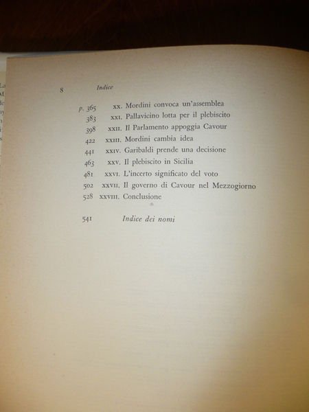 GARIBALDI E CAVOUR NEL 1860 DENIS MACK SMITH I^ Ed. …