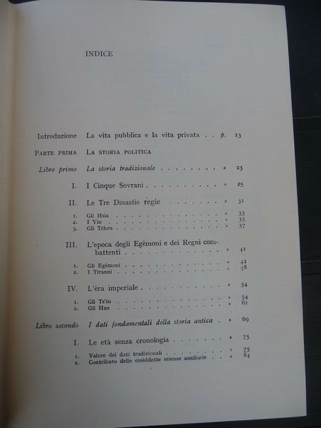 LA CIVILTA CINESE ANTICA MARCEL GRANET EINAUDI 19159 IV^ Ed. …