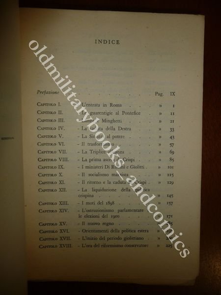 LA POLITICA ITALIANA DA PORTA PIA A VITTORIO VENETO (1870 …