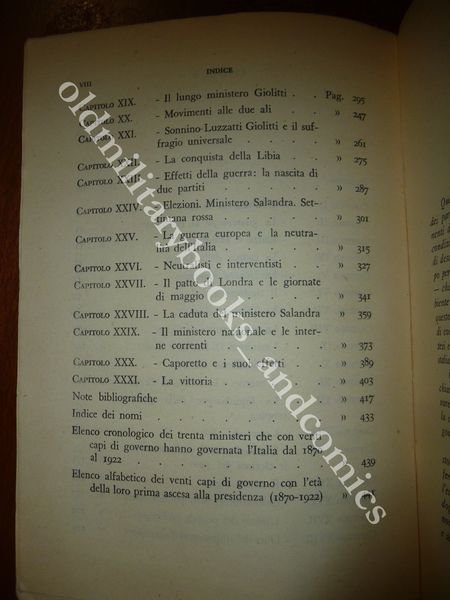 LA POLITICA ITALIANA DA PORTA PIA A VITTORIO VENETO (1870 …