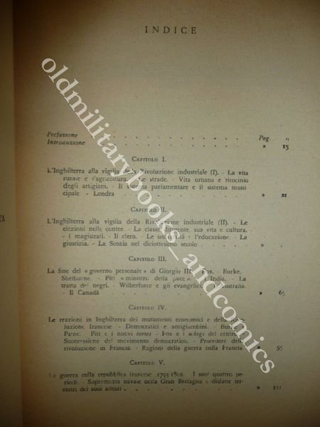 STORIA DELL'INGHILTERRA NEL SECOLO XIX G.M. TREVELYAN EINAUDI 1942 II^ …