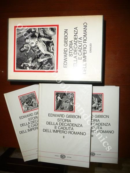 STORIA DELLA DECADENZA E CADUTA DELL'IMPERO ROMANO EDWARD GIBBON EINAUDI …