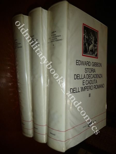 STORIA DELLA DECADENZA E CADUTA DELL'IMPERO ROMANO EDWARD GIBBON EINAUDI …