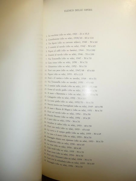 I ROSAI DELLA GALLERIA SANTACROCE CATALOGO DELLA MOSTRA FIRENZE 1976