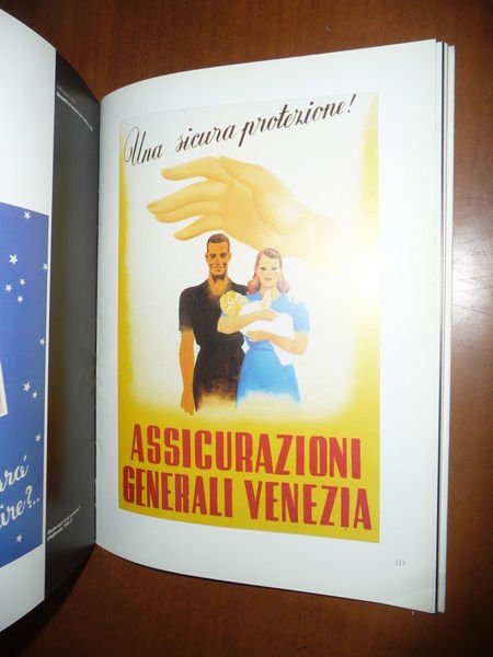 ASSICURAZIONI GENERALI TRADIZIONE DI IMMAGINE 1993 PUBBLICITA' GRAFICA MANIFESTI