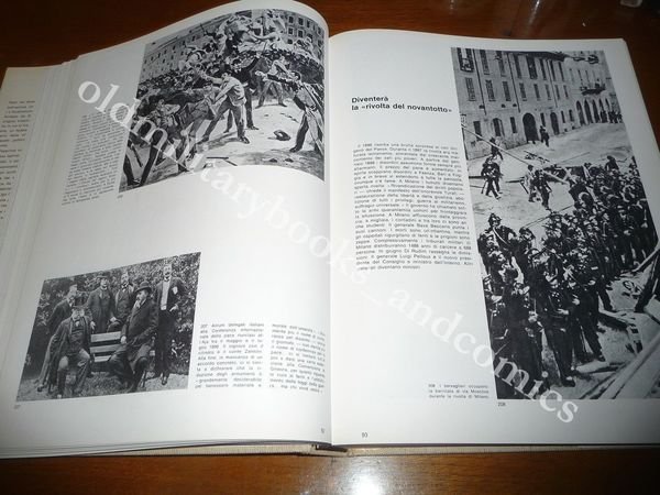 L'ILLUSTRAZIONE ITALIANA 90 ANNI DI STORIA BELLISSIMO VOL. RIPRODUZIONE ARTICOLI