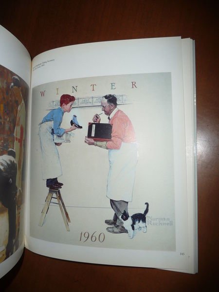 NORMAN ROCKWELL JUDY GOFFMAN 1990 ARTE CATALOGO COPERTINE SATURDAY EVENING …