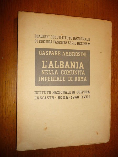 L'ALBANIA NELLA COMUNITA IMPERIALE DI ROMA QUADERNI DELL 'ISTITUTO NAZIONALE …