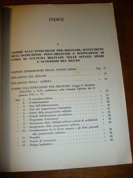 LA PRE MILITARE E LA POST MILITARE CITTADINO SOLDATO NAZIONE …