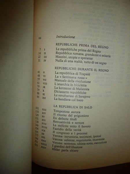 MUSSOLINI E L'AVVENTURA REPUBBLICANA GIOVANNI ARTIERI Vol. I°