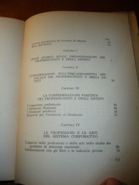 PROFESSIONI E ARTI NELLO STATO FASCISTA CONTRATTI LAVORO ALBI CONTRIBUTI …