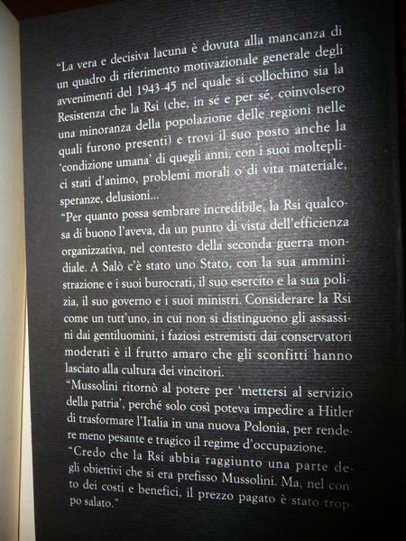 ROSSO E NERO RENZO DE FELICE LA REVISIONE DEL RUOLO …