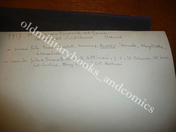 ALBUM PRIVATO UFFICIALE GENIO CON RE DIAZ SCIA U. DEL …