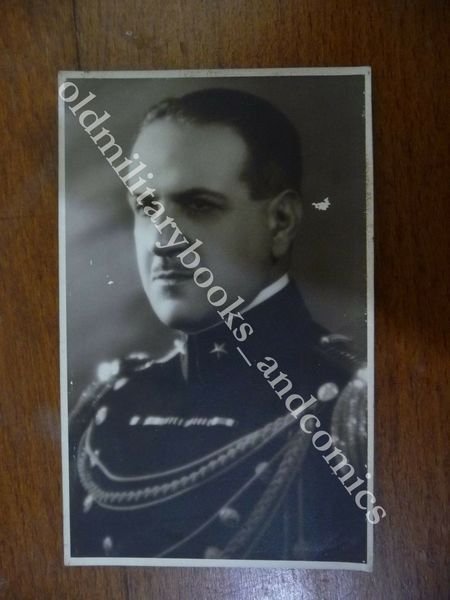 TENENTE COLONNELLO MORPURGO GIORGIO PLURIDECORATO MORTO IN SPAGNA BELLISSIMA FOTO | Immagine Gallery 1