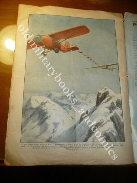EROISMO DI UNA GUARDIA DELLA MILIZIA CONFINARIA VOLO SULLE ALPI …