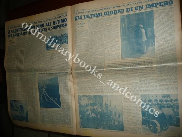 50° ANNIVERSARIO GUERRA DI REDENZIONE TRENTO LIBERATA L'ADIGE 3-11-68 BELLISSIMO