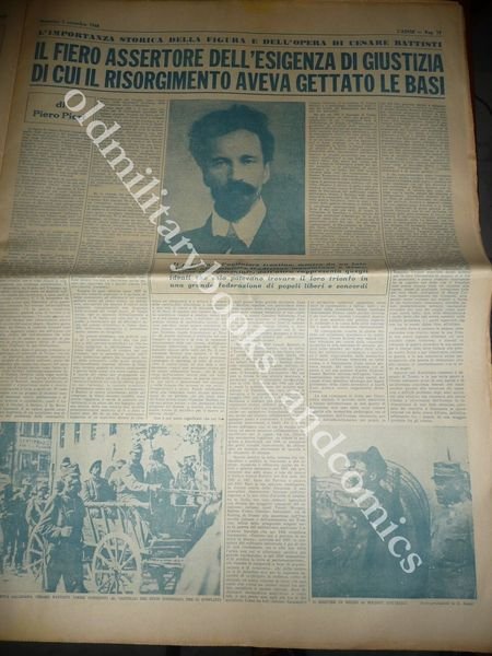 50° ANNIVERSARIO GUERRA DI REDENZIONE TRENTO LIBERATA L'ADIGE 3-11-68 BELLISSIMO