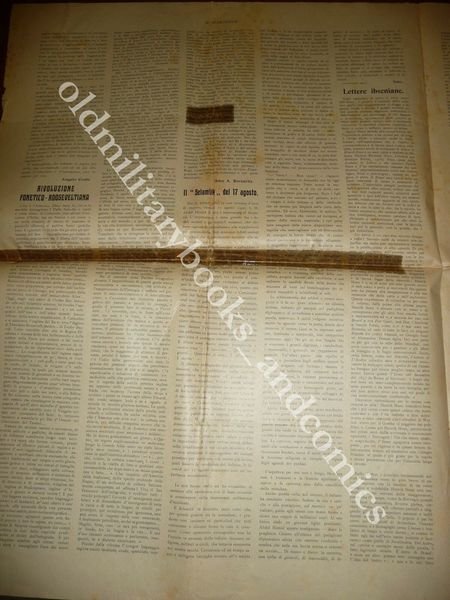 CONTRO LA SCUOLA UNICA IL MARZOCCO 2/9/1906