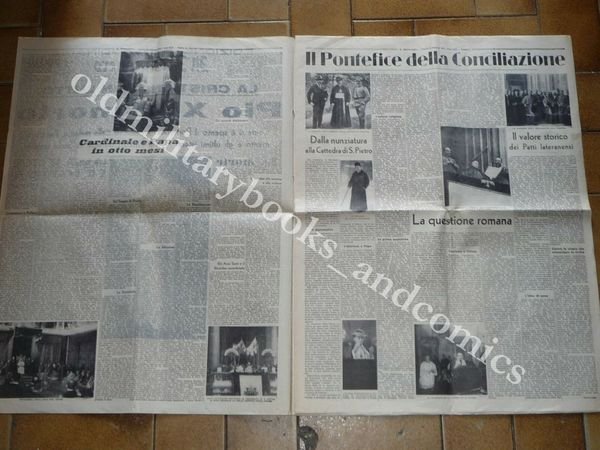 LA CRISTIANITA IN LUTTO PIO XI E' MORTO 10/02/1939 ED. …