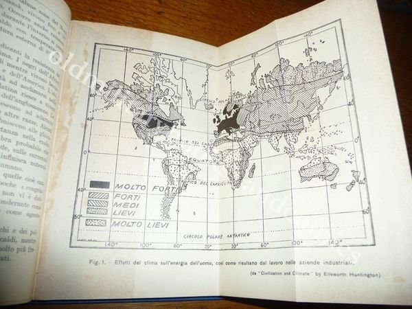 CLIMA E ACCLIMAZIONE NOTE E OSSERVAZIONI CASTELLANI 1933 I^ Ed. …