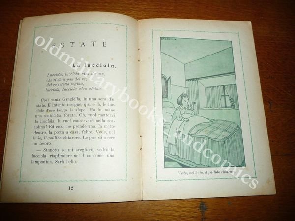 Collana ANIME IN FIORE GRAZIELLA E LE STAGIONI1940 FIABA ILLUSTRATA …