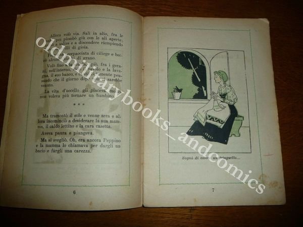 Collana ANIME IN FIORE IL SOGNO DI PEPPINO 1939 FIABA …