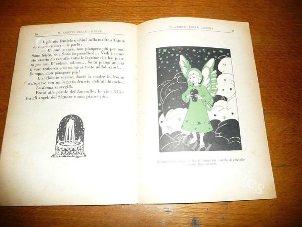 Collana ANIME IN FIORE L'ANGELO CUSTODE 1937 FIABA ILLUSTRATA Ed. …