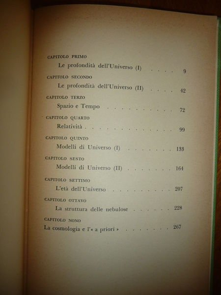 LA STRUTTURA DELL'UNIVERSO G.J. WHITROW COSMOLOGIA SPERIMENTALE E TEORICA