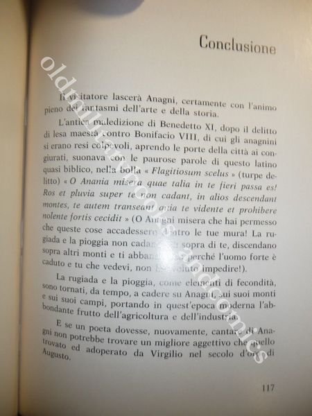 STORIA DI ANAGNI E BREVE GUIDA DELLA CITTA LA CITTA …