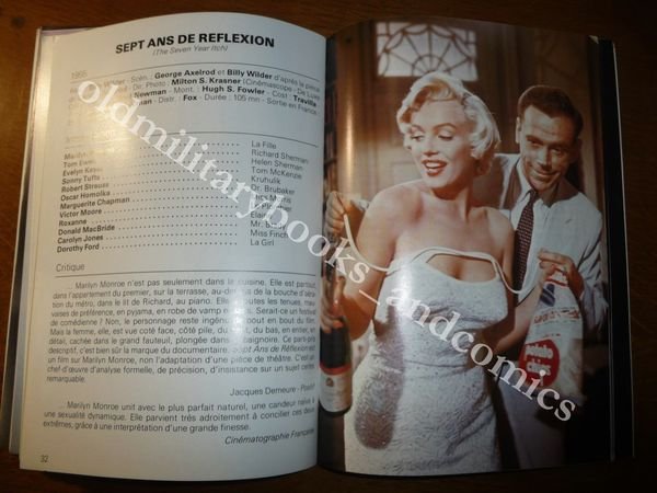 MARILYN MONROE FILMS/PORTRAITS VOL. IN FRANCESE SULLA FILMOGRAFIA CON FOTO
